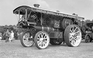 Burrell Prints: Burrell Showman's Road Locomotive Winston Churchill