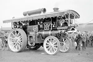 Burrell Prints: Burrell Showman's Road Locomotive Winston Churchill