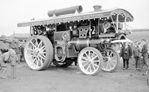Burrell Prints: Burrell Showman's Road Locomotive Winston Churchill