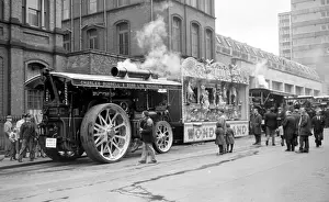 Compound Prints: Burrell Showmans Road Locomotive Winston Churchill NR 965
