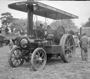 Tractor Prints: Burrell Steam Tractor VLD346 Furious