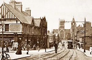 Borough Prints: Burton-on-Trent Borough Road early 1900s