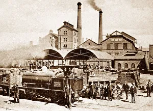 Goods Prints: Burton-on-Trent Worthington's Brewery early 1900s
