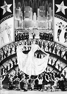 Tails Prints: Busby Berkeley montage