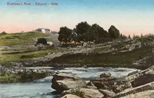 Bushman Prints: Bushmans River, Estcourt, Natal Province, South Africa
