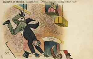 Ware House Prints: Business Notes Illustrated - Receiving an Unexpected Rise
