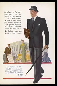 Business Man Prints: Business Suit 1939