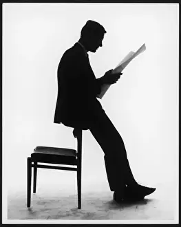 Business Man Prints: Businessman Silhouette