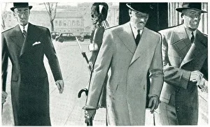 Businessmen And Royal Guard