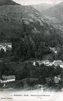 Images Dated 22nd April 2021: Bussang - Taye - France - Hotel des Sources Minerales. Date: 1908