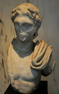 Alexandria Collection: Bust of Alexander the Great (356-323 BC)