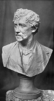 Abbott Gallery: A bust of the artist James Abbott McNeill Whistler