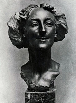 Societies Collection: Bust of Bess Norriss