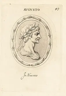 Bust of Caesar Augustus or Octavian, first Roman Emperor