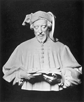 Canterbury Prints: Bust of Chaucer