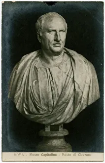 Images Dated 29th September 2016: Bust of Cicero