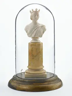 Matthew Prints: Bust in glass dome