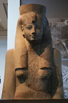 1400 Prints: Bust of a Goddess. Egypt
