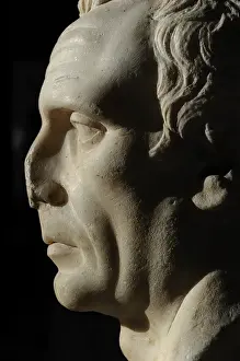 Bust identified as C. Julius Caesar or Cornelius Sulla. Perh