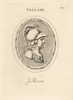 Messenger Prints: Bust of Pallas, daughter of Triton