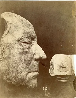Experiments Prints: Bust produced by James Watt during his experiments