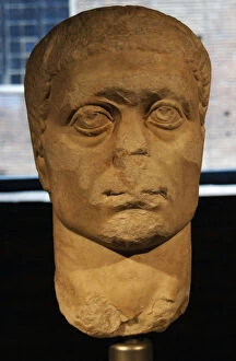 Constantine Collection: Bust of Roman emperor Constantine the Great (c. 272-337). Rom