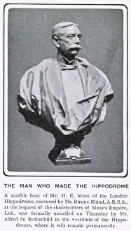 Images Dated 10th February 2020: Bust of (Sir) Edward Moss