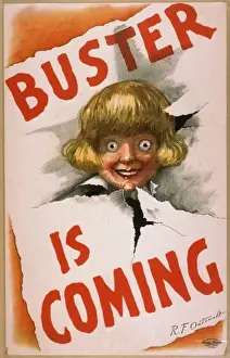 Buster Prints: Buster is coming