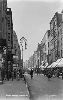 Bustling Prints: Busy Day on Crafton Street