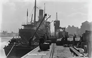 Labor Prints: Busy Day at Dublin Port