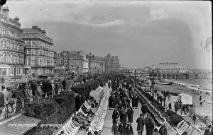 Busy Promenade in Eastbourne