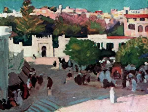 Permission Prints: Busy Town Centre