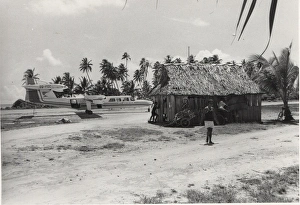 Airfield Gallery: Butaritari airfield, Gilbert Islands, Pacific