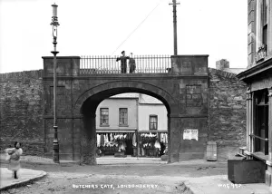 Butchers Prints: Butchers Gate, Londonderry