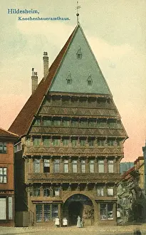 Guild Prints: Butchers Guild Hall, Hildesheim, Germany