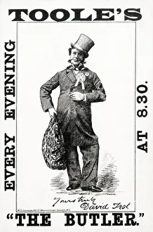 The Butler, at Toole's Theatre, London, with the comic actor John Lawrence Toole as The Butler, at Toole's Theatre, London, with the comic actor John Lawrence Toole as