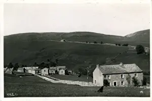 Leyburn Prints: Butt House & Post Office, Keld, Leyburn, England