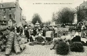 Dec19 Collection: The Butter, Brooms and Basket Market, Bayeux, France
