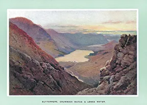 Junior Prints: Buttermere, Crummock Water and Lowes Water