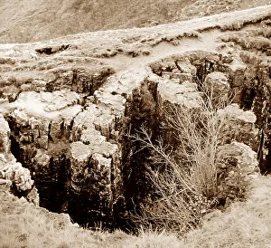 Buttertubs pothole near Hawes in the 1930s