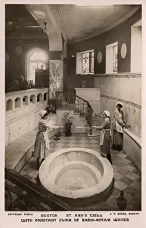 Geothermal Prints: Buxton, Derbyshire - Mineral Water spring - St. Anns Well