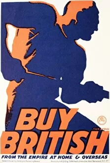Images Dated 16th November 2011: Buy British - Empire Marketing Board Poster