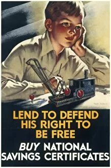 Military Posters Collection: Buy National Savings Certificates
