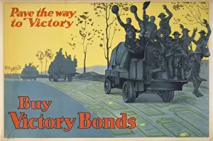 Buy War Bonds. Pave the way to victory