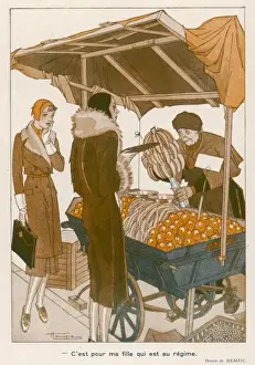 Satchel Prints: Buying Bananas / Market
