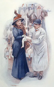 Images Dated 19th November 2019: BUYING THE GOOSE