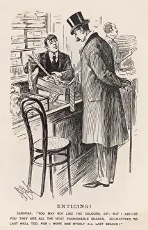 Gullible Prints: Buying a Tie 1898
