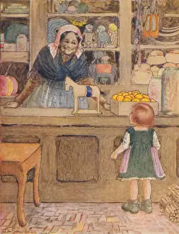Shopkeeper Prints: Buying a wooden horse