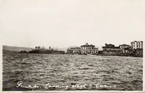 Prinkipo Prints: Buyukada - Landing Stage and Casino - Turkey