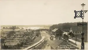 Buzzands Bay Mass, train station